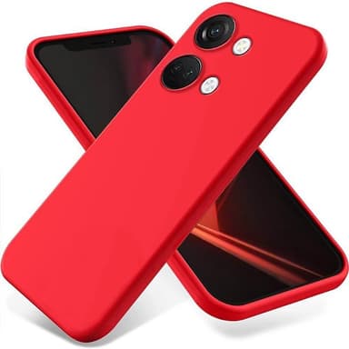 Liquid silikone cover OnePlus Nord 3 5G - Rød