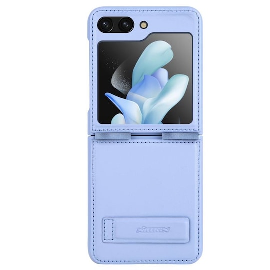 Nillkin Qin vegansk Læder Cover Samsung Galaxy Z Flip 5 - Lavendel