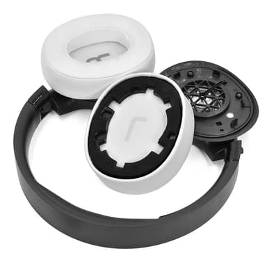 INF 1 par ørepuder til JBL TUNE 700BT/710BT/700BTNC/750BT/760BTNC Hvid