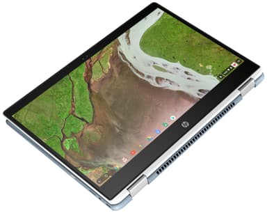 HP Chromebook x360 14-da0000no 14" 2-i-1 (hvid/grå)