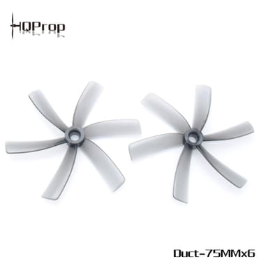 HQ Prop Duct-75mmX6 Grå (2CW + 2CCW)
