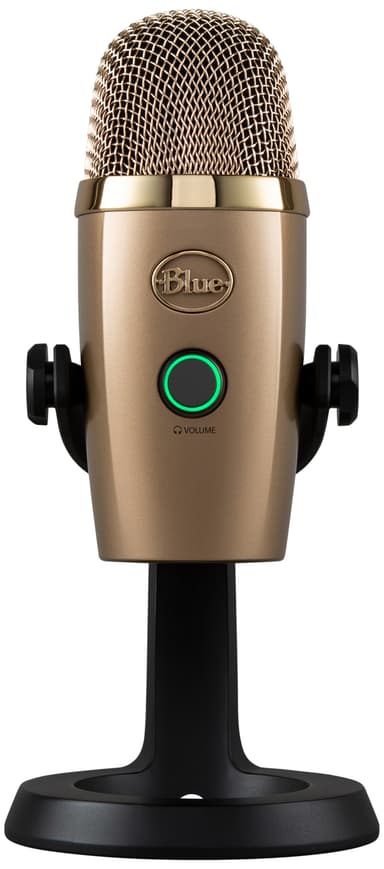 Blue Yeti Nano mikrofon (cubano gold)
