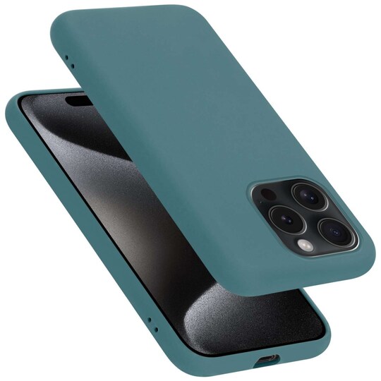 iPhone 15 PRO MAX Cover Etui Case (Grøn)