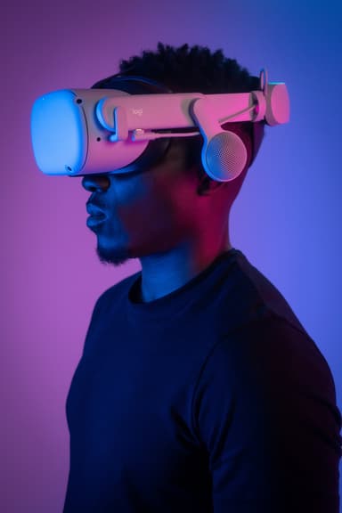 Logitech Chorus gaming-headset til Meta Quest 2 (hvid)