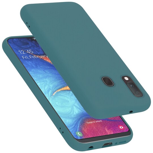 Samsung Galaxy A10e / A20e Cover Etui Case (Grøn)