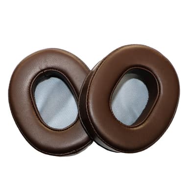 INF 1 par fåreskinds ørepuder til SONY MDR-1ADAC/1ABT/1A1R/1RBT Brun