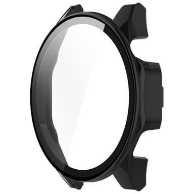 Smart urkasse med skærmbeskytter til Huawei Watch GT 4 Sort 46mm 1