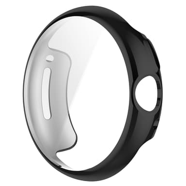 INF Etui med skærmbeskytter til Google Pixel Watch 1/2 Sort