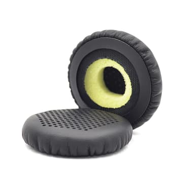 1 par udskiftning af ørepuder til Jabra Evolve 20 20se 30 30II 40 65 65 Sort
