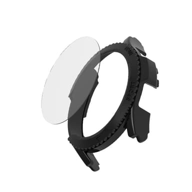 Etui og skærmbeskytter til Samsung Galaxy Watch 4 Classic 42mm Sort