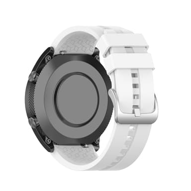 20 mm silikone urrem til Huawei Watch GT 2 42 mm, Samsung/Huawei Sort
