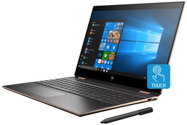 HP Spectre x360 2-i-1 15-df0180no (ash/kobber)