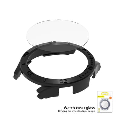 Beskyttelsescover til Samsung Galaxy Watch 5 Pro 45 mm Sort