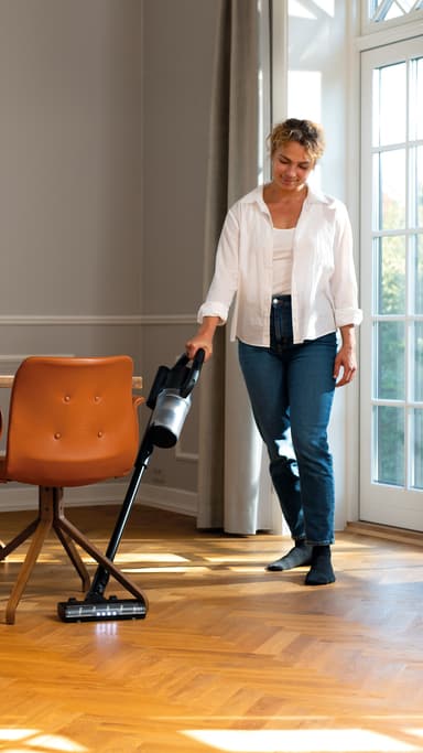 Nilfisk S1 hårdgulvrulle 128389442 (sort)