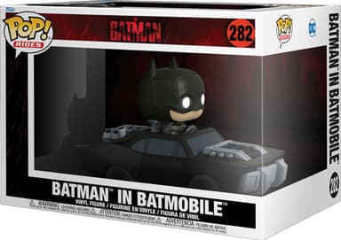 Funko Pop! Super Deluxe Batman i Batmobil-figur