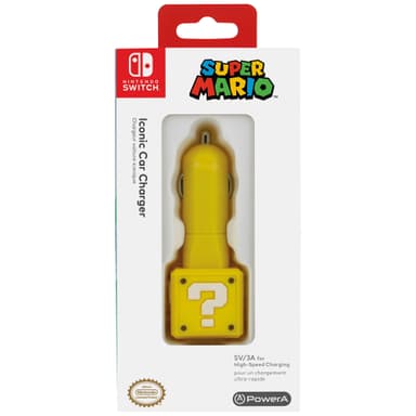 PowerA Nintendo Switch biloplader: Question-klods design