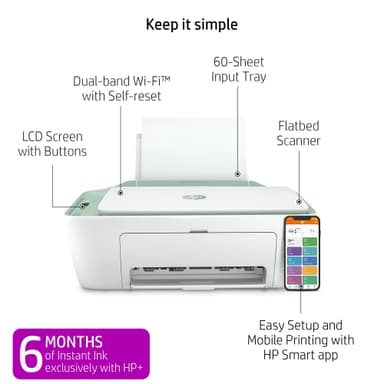 HP DeskJet 2722e Inkjet AIO printer