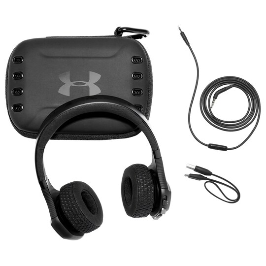JBL UA Sport Wireless Train trådløse on-ear hovedtelefoner (sort)