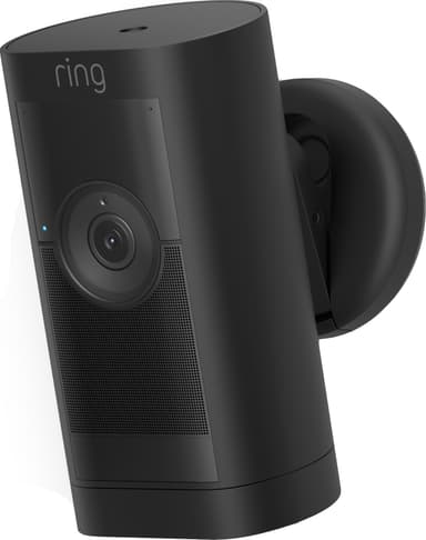 Ring Stick Up Cam Pro sikkerhedskamera (sort/batteri)