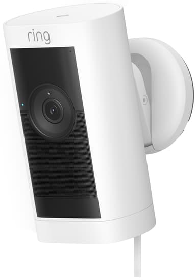 Ring Stick Up Cam Pro sikkerhedskamera (hvid/plug-in)