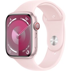 Apple Watch S9 45mm GPS+CEL (Pink Alu/Light Pink Sportsbånd) M/L