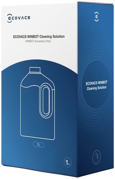 Renseopløsning til Ecovacs WINBOT W1 Pro vinduesrensningsrobot (1L)