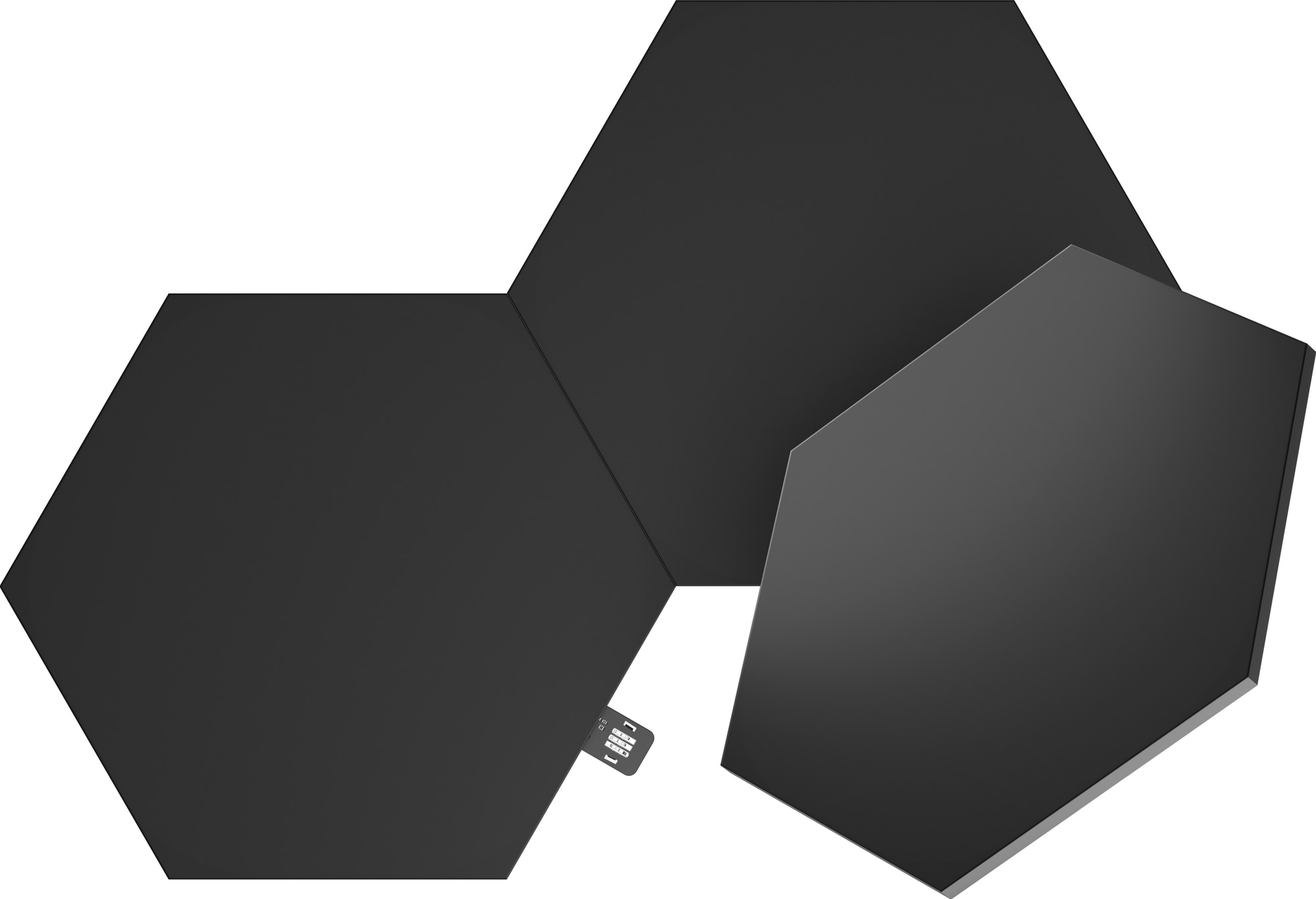 Nanoleaf Shapes Ultra Black Hexagon Udvidelsespakke (3 paneler)