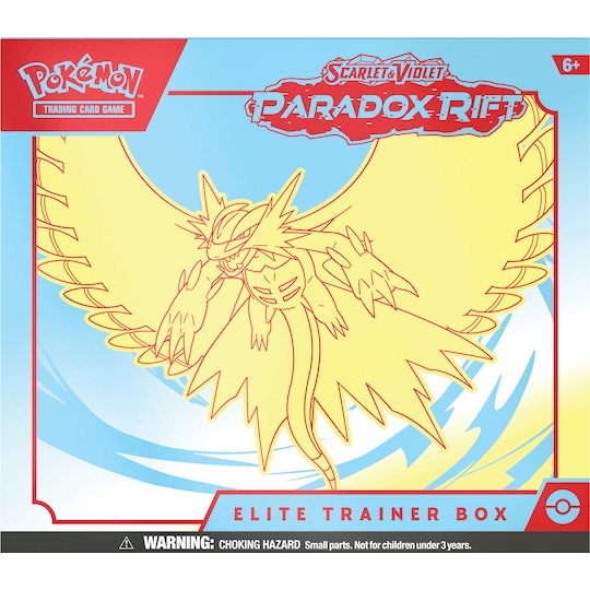 Pokémon Scarlet & Violet Paradox Rift Elite træningsæske (blå)