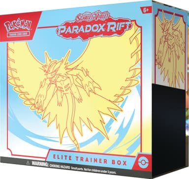 Pokémon Scarlet & Violet Paradox Rift Elite træningsæske (blå)