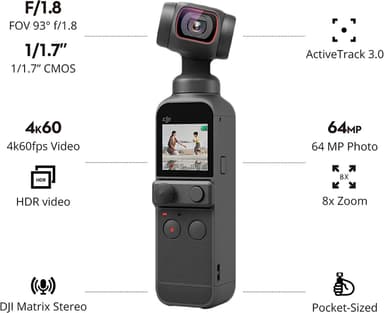 DJI Pocket 2 håndholdt kamera