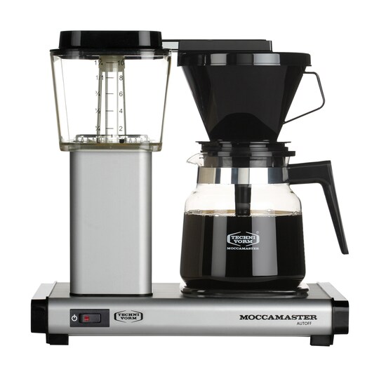 Moccamaster kaffemaskine H 741 AO - mat sølv