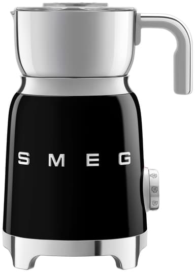 Smeg mælkeskummer i 50'er-stil MFF11BLEU (sort)