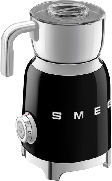 Smeg mælkeskummer i 50'er-stil MFF11BLEU (sort)