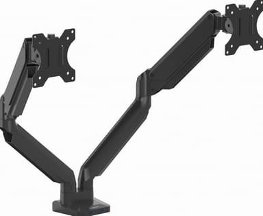 Fellowes Platinum dobbelt skærmholder (sort)