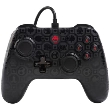 PowerA Nintendo Switch controller Shadow Bowser edition PowerA Nintendo Switch controller Shadow Bowser edition