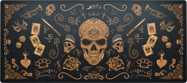 Cherry Xtrfy mutemåtte – Calavera