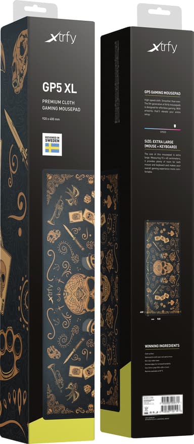 Cherry Xtrfy mutemåtte – Calavera