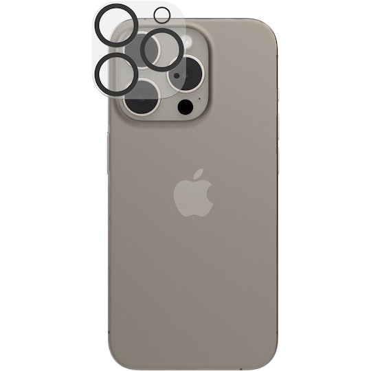ZAGG InvisibleShield iPhone 15 Pro/iPhone 15 Pro Max Kameralinsebeskytter Glass Elite Camera Lens Protector