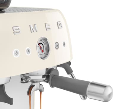 Smeg espressomaskine i 50'er-stil EGF03CREU (creme)
