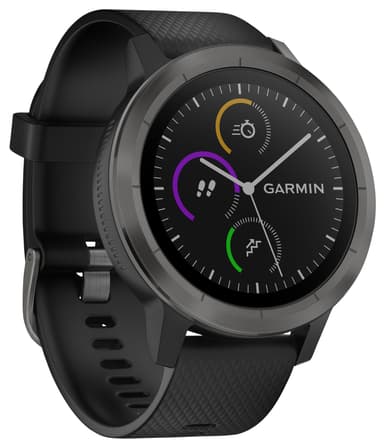 Garmin Vivoactive 3 GPS smartwatch (sort/slate)