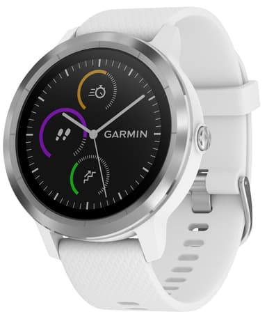 Garmin Vivoactive 3 GPS smartwatch (hvid/stål)