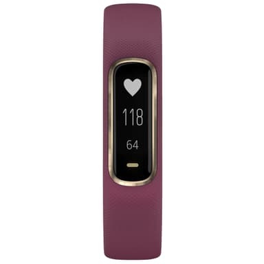 Garmin Vivosmart 4 aktivitetsur - S/M (berry/rose gold)