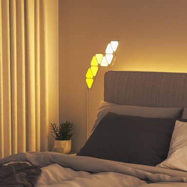 Nanoleaf Shapes Mini Triangles startersæt (9 paneler)