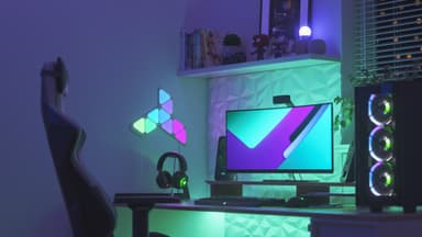 Nanoleaf Shapes Mini Triangles startersæt (9 paneler)