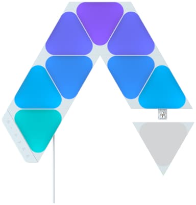 Nanoleaf Shapes Mini Triangles startersæt (9 paneler)