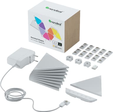 Nanoleaf Shapes Mini Triangles startersæt (9 paneler)