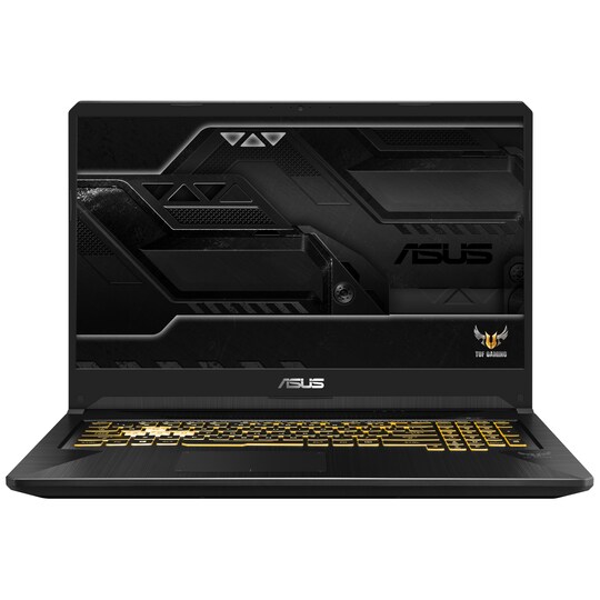 Asus TUF Gaming FX705 17,3" bærbar gamingcomputer (guld stål)