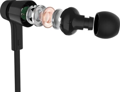 Belkin Soundform USB-C høretelefoner med ledning (sort)