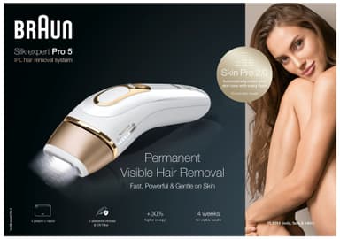 Braun Silk-Expert Pro 5 lysbaseret hårfjerner PL5054