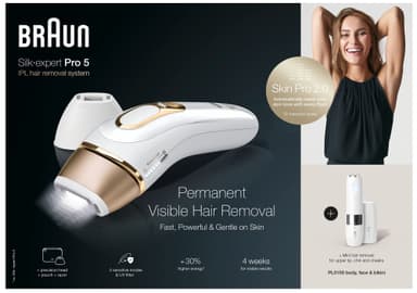 Braun Silk-Expert Pro 5 lysbaseret hårfjerner PL5159